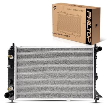 Imagem de PHILTOP Radiador de motor de substituição automotiva para 1997-2004 Mustang 4.6L Refrigerador de óleo de transmissão incluído