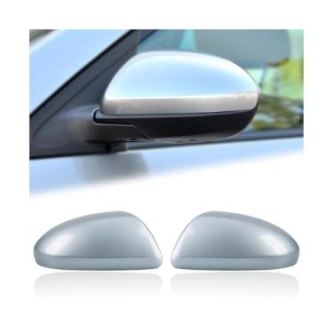 Imagem de Compatível com mazda 3 2010-2013 acessórios do carro porta espelho retrovisor capa habitação(Pearl White Right)