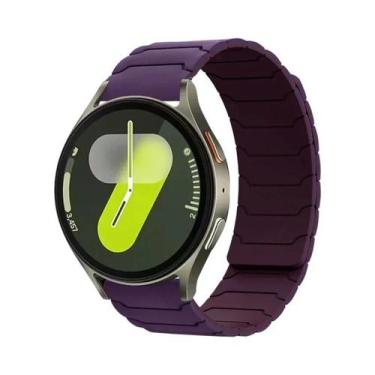 Imagem de Pulseira Magnética De Silicone 20MM 22MM Para Samsung Galaxy Watch 7 F
