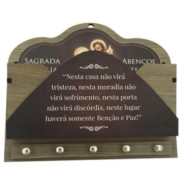 Imagem de Porta Chaves e Cartas De Parede Sagrada Família - Canção nova