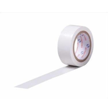 Imagem de Fita Isolante PVC Anti-Chamas 18mm x 20m Decorlux Branco