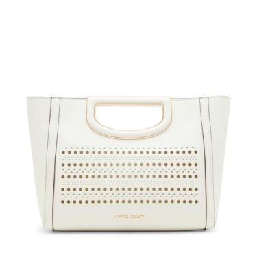 Imagem de Anne Klein Bolsa perfurada com alça recortada, Anne White, Medium