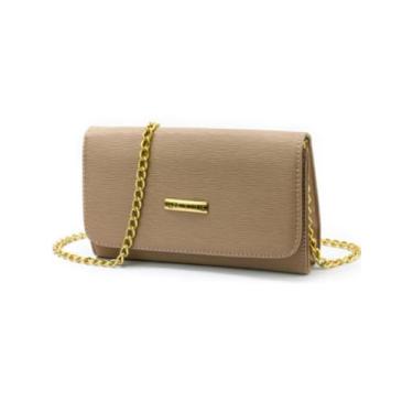 Imagem de Bolsa clutch monteiro  - ALICE  MONTEIRO, Nude