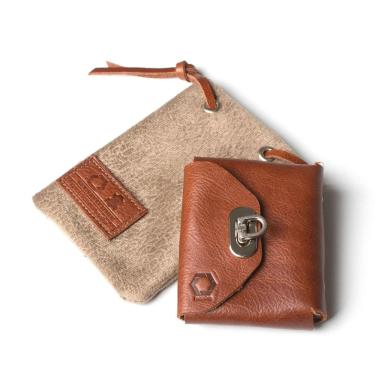 Imagem de Porta Cartões de Memória PhotoPro em Couro SD e CF