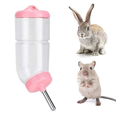 Imagem de Bebedor de água para Hamsters, Grande Capacidade de Garrafa, Design de Gancho de Mola de Material Seguro, Sem Gotejamento, Sem Vazamentos, Evita Derramamento de água Em Gaiolas,