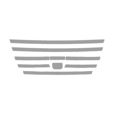 Imagem de Conjunto Aplique Interno Grade Frontal Para Daf XF Espelhado - Venka