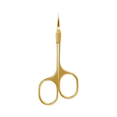 Imagem de Tesoura Profissional De Aço Inoxidável Para Cutículas, Ferramentas Par