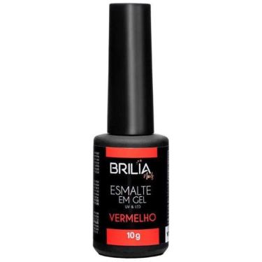 Imagem de Brilia Nail Esmalte Vermelho 10G