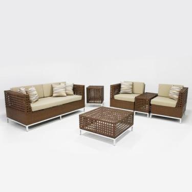 Imagem de Conjunto de Sofá Completo Modelo Tulipa