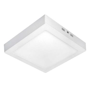 Imagem de Spot Led Sobrepor Quadrado 18w 22cm 6500k Blumenau