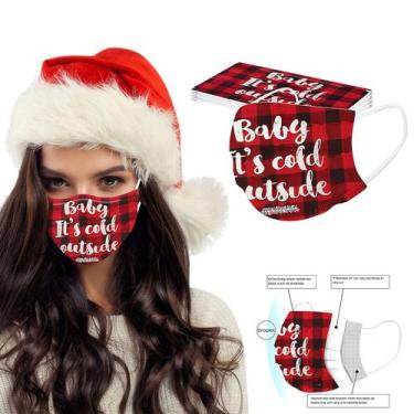 Imagem de Máscara impressa descartável universal de alta qualidade para adultos1