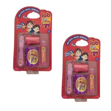Imagem de Slime Gelelé Maria Clara E Jp Laboratório Novo Kit Com 2