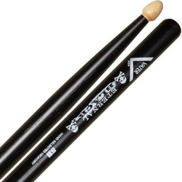 Imagem de Baqueta Vater 5B Eternal Black VHEB5BW Padrão 5B Clássica Preta em Hic