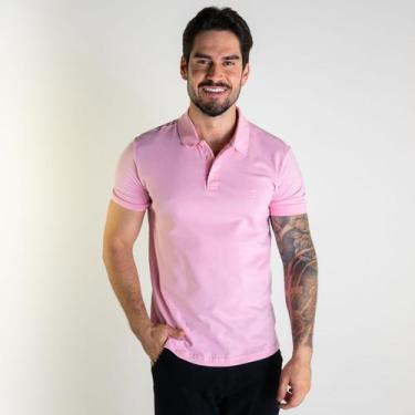 Imagem de Camisa Polo Reserva Monocromática Rosa Claro, P