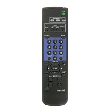 Imagem de Controle remoto de substituição RM-EV100 para câmera de vídeo Sony colorida EVI-D100 EVI-D100P EVI-D70 EVI-D70P EVI-D70W BRC-H700 BRC-Z700 BRC-300 BRC-300P BRC-Z700 BRC-Z330 EVI-HD1 EVI-HD7V EVI-HD3V EVI D70-CCTV