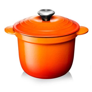 Imagem de Panela de Arroz Every Tampa Interna 18 cm Laranja Le Creuset