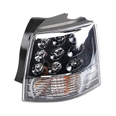 Imagem de MALOOS Conjunto da lâmpada traseira 1pc Esquerda/Direita Luzes traseiras externas Luzes de freio traseiras Para Mitsubishi Outlander EX 2007-2013