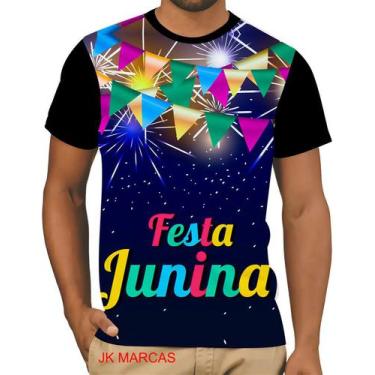 Imagem de Camiseta Camisa Festa Junina São João Arraial Unissex Hd K19 - Jk Marc