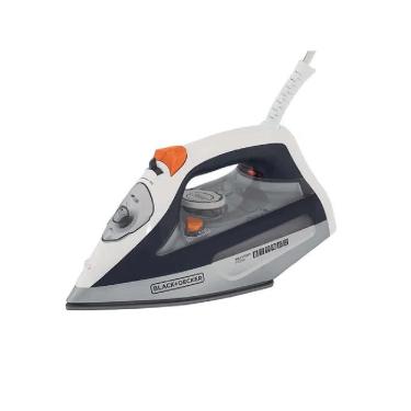 Imagem de Ferro a Seco Black+Decker Com Reservatório De 470ml Cinza e Laranja FX3100-B2 - 220 Volts