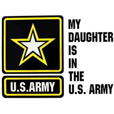 Imagem de My Daughter Is In The U.S. Army With Star Clear Decal