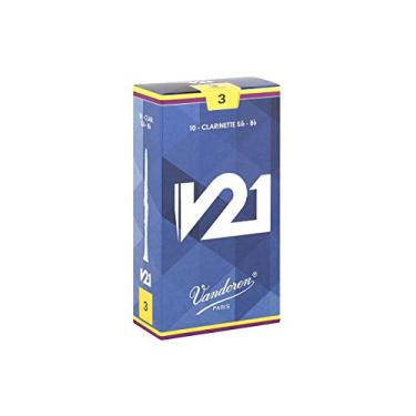 Imagem de Palheta V21 3 para Clarinete Sib com 10 unidades embaladas individualmente - CR803