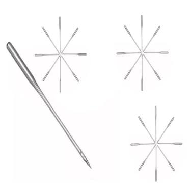 Imagem de 100 Agulha Máquina Overlock interlock Industrial Dcx27 N 20