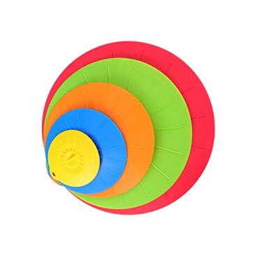 Imagem de MAGICLULU 5 Unidades vedação hermética para alimentos comida enlatada comida de microondas tampas de copo de silicone tampas de lata Prova de agua tampa do copo conjunto de cinco peças