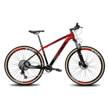 Imagem de Bicicleta Aro 29 Kog 12V Disco Hidráulico Suspensão c/Trava,17,Preto Vermelho