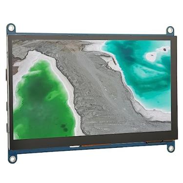 Imagem de Monitor Touchscreen, Monitor Portátil 400nits 7 Polegadas IPS Tipo C para Laptop (Módulo de tela)