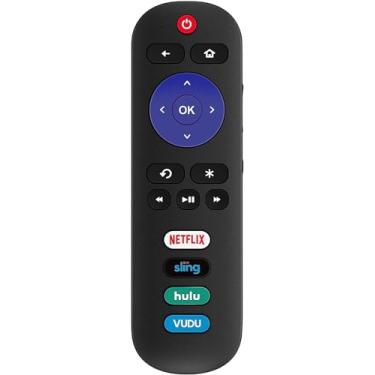 Imagem de Controle remoto de substituição TCL/Roku TV RC280 com botão de controle de volume
