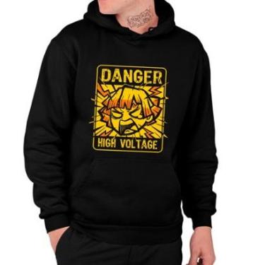 Imagem de Moletom Estampado Unissex Demon Slayer Zenitsu Agatsuma-Unissex