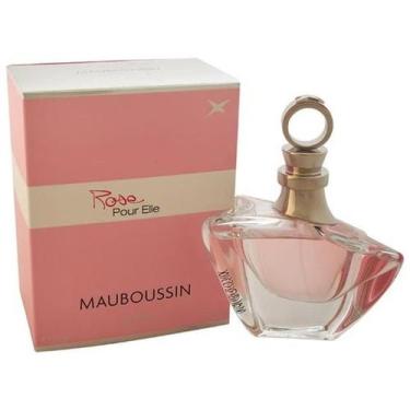Imagem de Perfume Mauboussin Pour Elle Rose 50ml - Fragrância Sofisticada.