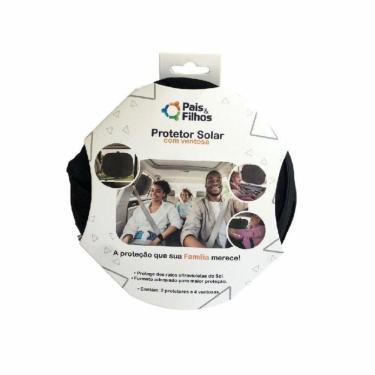 Imagem de Kit 2 Protetores Solares Vidro de Carro Proteção UV Pais & Filhos