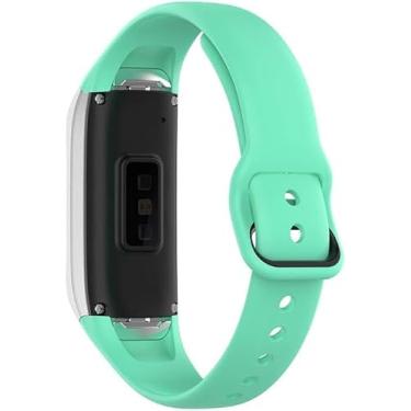 Imagem de Pulseiras de silicone NSmart compativeis com Galaxy Fit2 SM-R370 (R370, Verde)