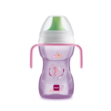 Imagem de Copo Mam Fun To Drink 270Ml - Rosa