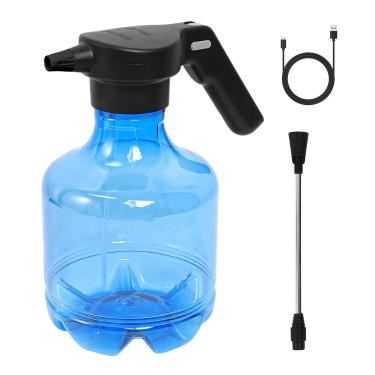 Imagem de Ioensy Frasco de spray elétrico de 3L, pulverizador de névoa, regador recarregável, pulverizador de água para limpeza interna e externa, Azul