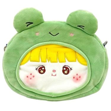 Imagem de Bolsa Bichos Fofos Boneca com Roupa de Sapo Caa TOYS
