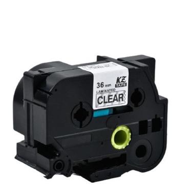 Imagem de Fita Aplicável Brother Tz Tze 161 Incolor Letra Preta 36Mm