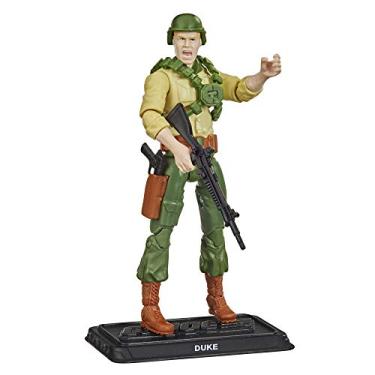 Imagem de Figura de Ação G.I. Joe Retrô Collection, Boneco de 9,5 cm com Acessórios - Duke - F1003 - Hasbro