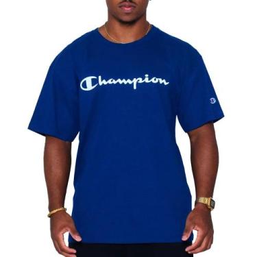 Imagem de Camiseta Champion Lev Script Azul