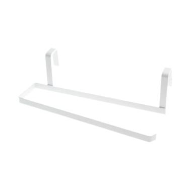 Imagem de Bothyi Suporte de papel de parede economiza espaço Suporte de filme plástico multifuncional Suporte de rolo de papel higiênico Dispensador de geladeira de, Branco