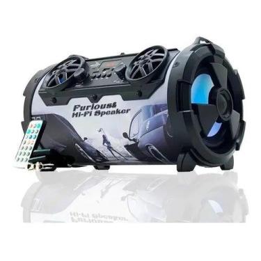 Imagem de Caixa De Som Bluetooth Sd Auxiliar Grasep Velozes e Furiosos - Knup