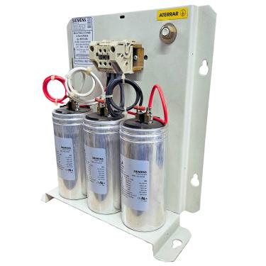 Imagem de Capacitor Trifásico 2,5kVAr 220V Com 3 Células Montadas MT25-220 - Siemens