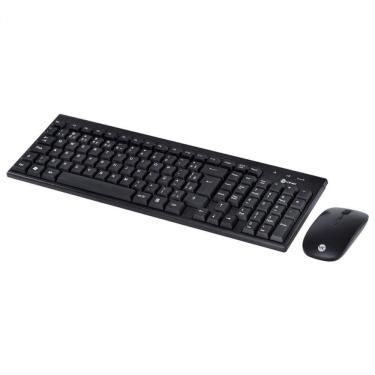 Imagem de Teclado E Mouse Sem Fio Usb Dynamic Corp Abnt2/1600 Dpi Preto - VINIK