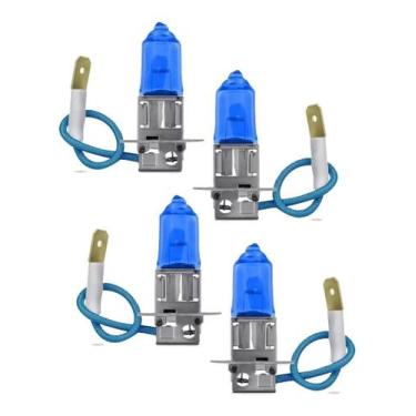 Imagem de Kit 4 Lâmpadas Super Branca H3 Tiger 8500K - 55W - Kit de Produtos
