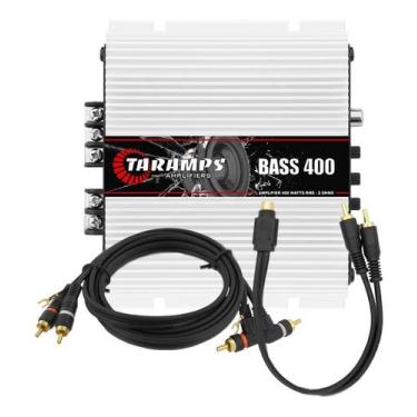 Imagem de Modulo Amplificador Taramps Bass 400 + 1 Rca + 1 Cabo Y