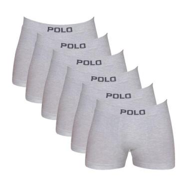 Imagem de Kit C/6 Cuecas Boxer Polo 781 Algodão Masculina Sortido - POLO STAR, C