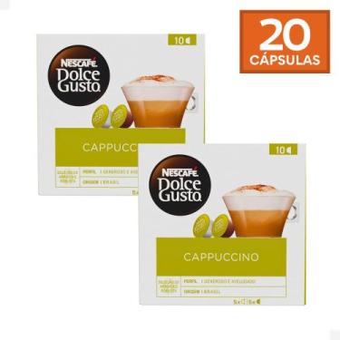 Imagem de Combo 20 Cápsulas Cappuccino Dolce Gusto