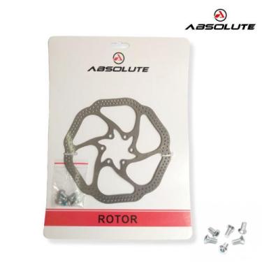 Imagem de Rotor Disco de Freio 160mm Bicicleta Mtb Dianteiro Traseiro Absolute Y