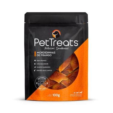 Imagem de Osso PetTreats Mordidinhas de Frango para Cães 100g